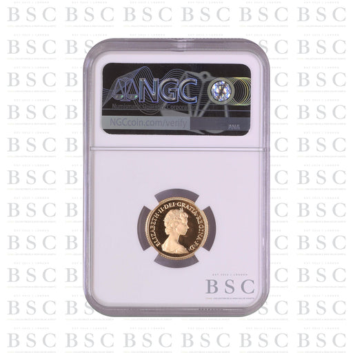 1980 Half Sovereign Proof Gold Coin - NGC PF70 Ultra Cameo