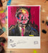 You Can't Scare Me - Framed Embellished Screen Print (2022) - Limited Edition of 50 by Lincoln Townley
