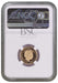 Elizabeth II, 2008 Gold Proof Half Sovereign NGC PF69 Ultra Cameo