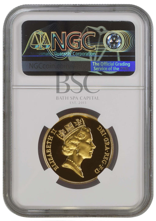 Elizabeth II, 1987 Gold Proof Double Sovereign/Two Pounds NGC PF69 Ultra Cameo